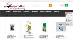 Desktop Screenshot of mobiles-futter.de